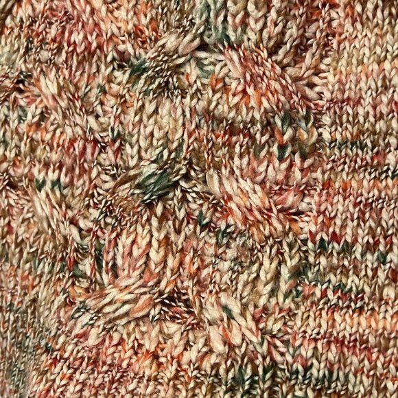 Talbots Women's Sweater Wool Blend Cable Knit Medium Size Pullover Crew Neck - Picture 9 of 9